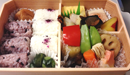 When taking a trip by train, bentos are 