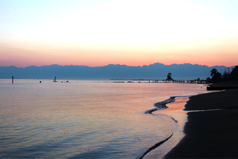 Grandparent's Memories - Bathing beach -