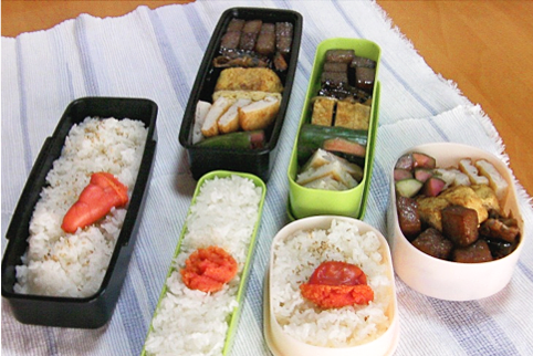 My family's every day bento